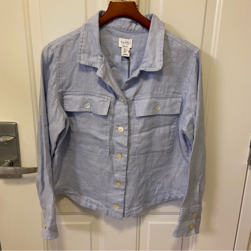 100% Washable Linen Jacket